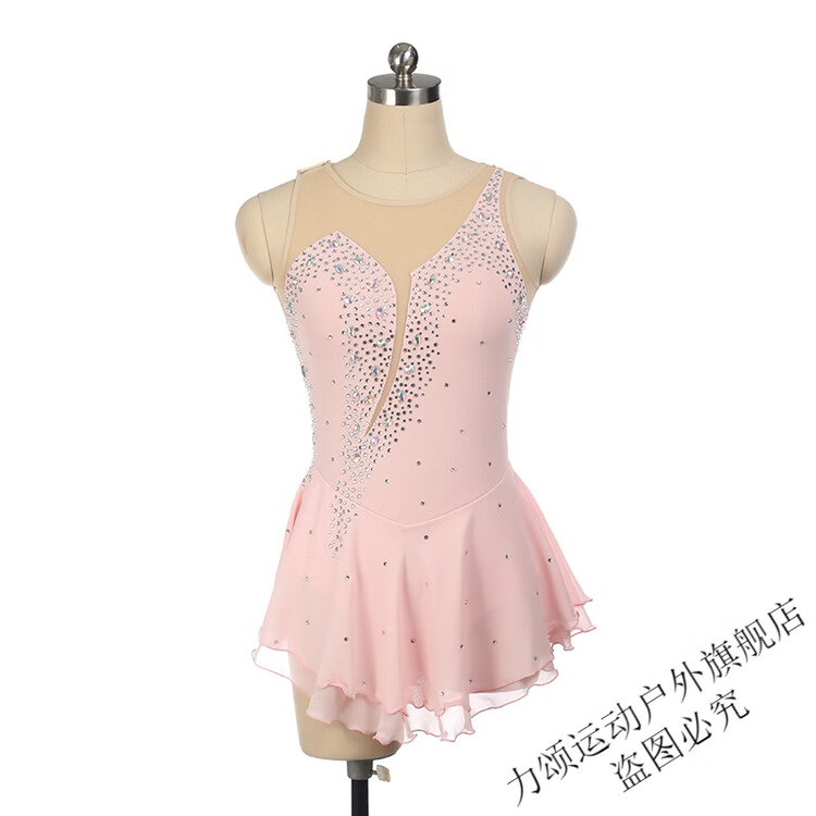 HEAD Фигурное катание, костюм для выступлений, платье для соревнований и экзаменов, без рукавов, стрази 516, светлый розовый, L
HEAD Фигурное катание, костюм для выступлений, платье для соревнований и экзаменов, без рукавов, стрази 516, светлый розовый, L