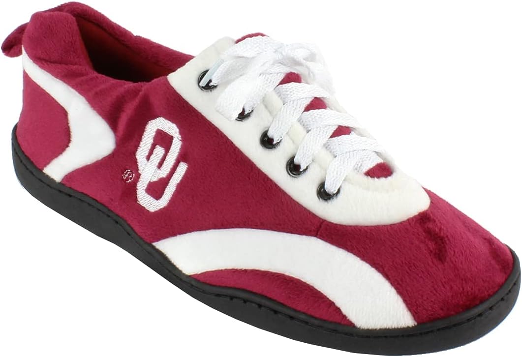 Тапочки Comfy Feet NCAA для использования дома и на улице, Oklahoma Sooners
Тапочки Comfy Feet NCAA для использования дома и на улице, Oklahoma Sooners