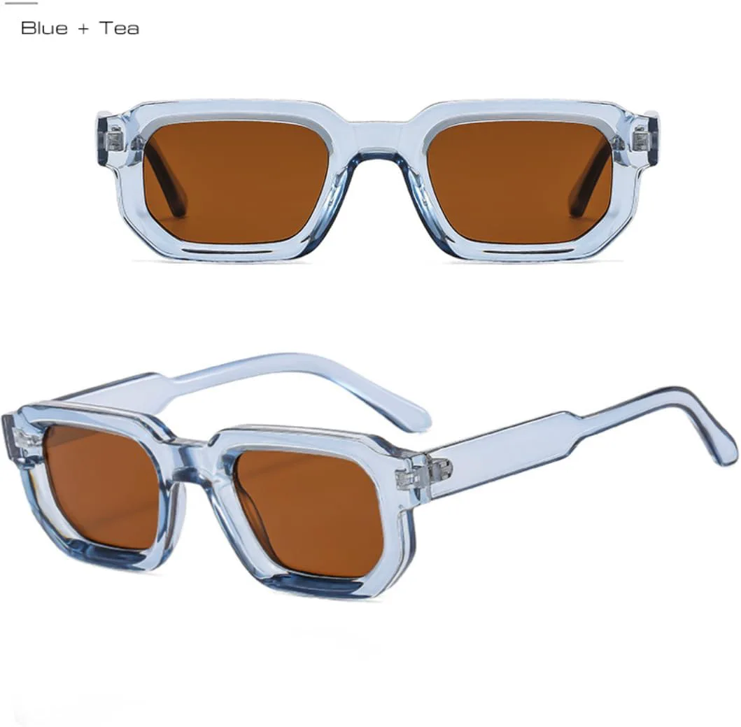 Солнцезащитные очки для мужчин и женщин - защита UV400 - синий, панк, маленькая оправа, для занятий спортом на открытом воздухе и вождения DSVIGF, Blue Tea
Солнцезащитные очки для мужчин и женщин - защита UV400 - синий, панк, маленькая оправа, для занятий спортом на открытом воздухе и вождения DSVIGF, Blue Tea