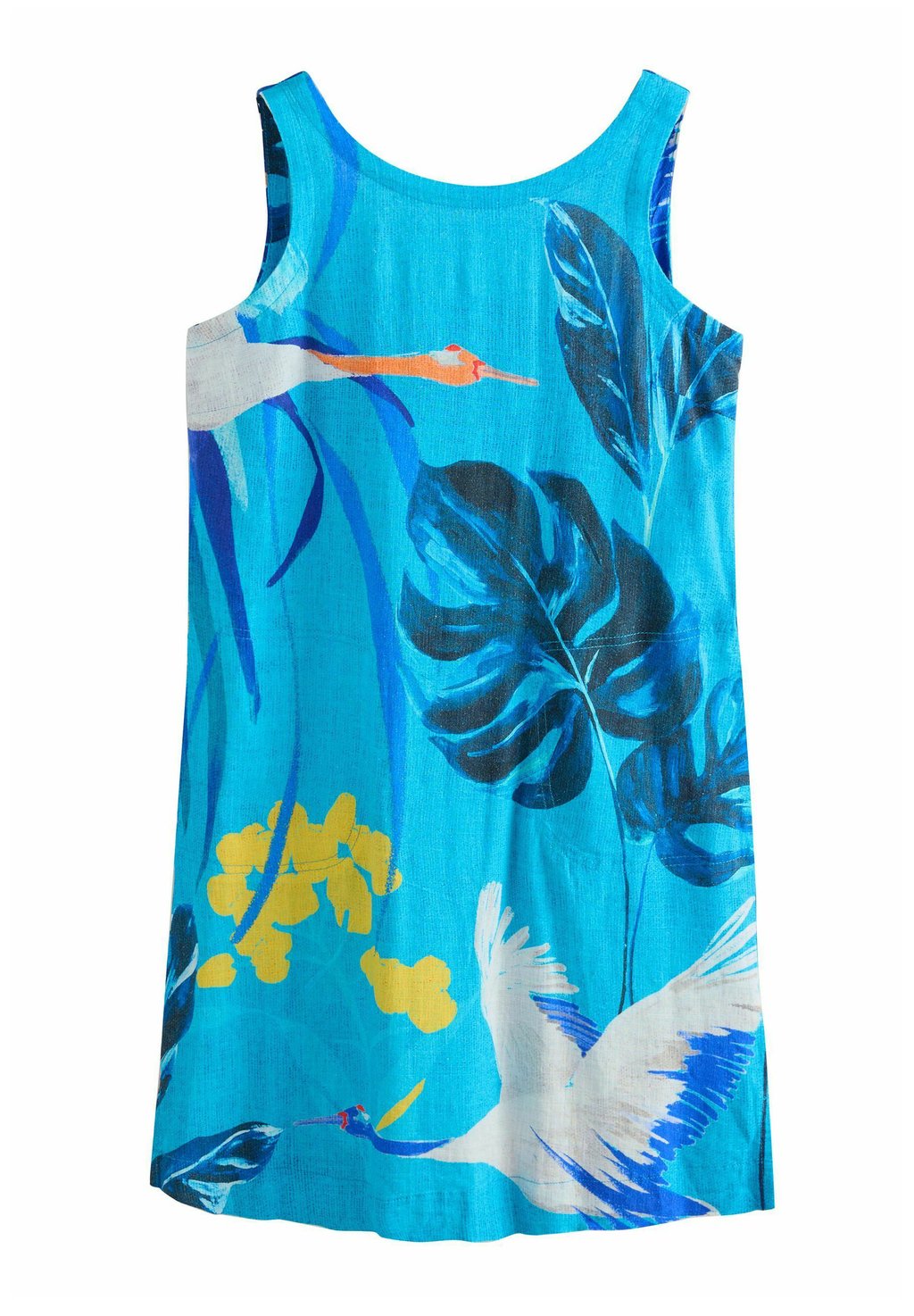 Повседневное платье SLEEVELESS SCOOP BACK MINI Next, синий 
Повседневное платье SLEEVELESS SCOOP BACK MINI Next, синий