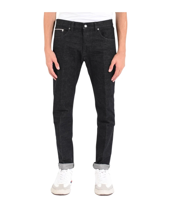 Джинсы прямого кроя с логотипом Dondup, черный
Джинсы прямого кроя с логотипом Dondup, черный