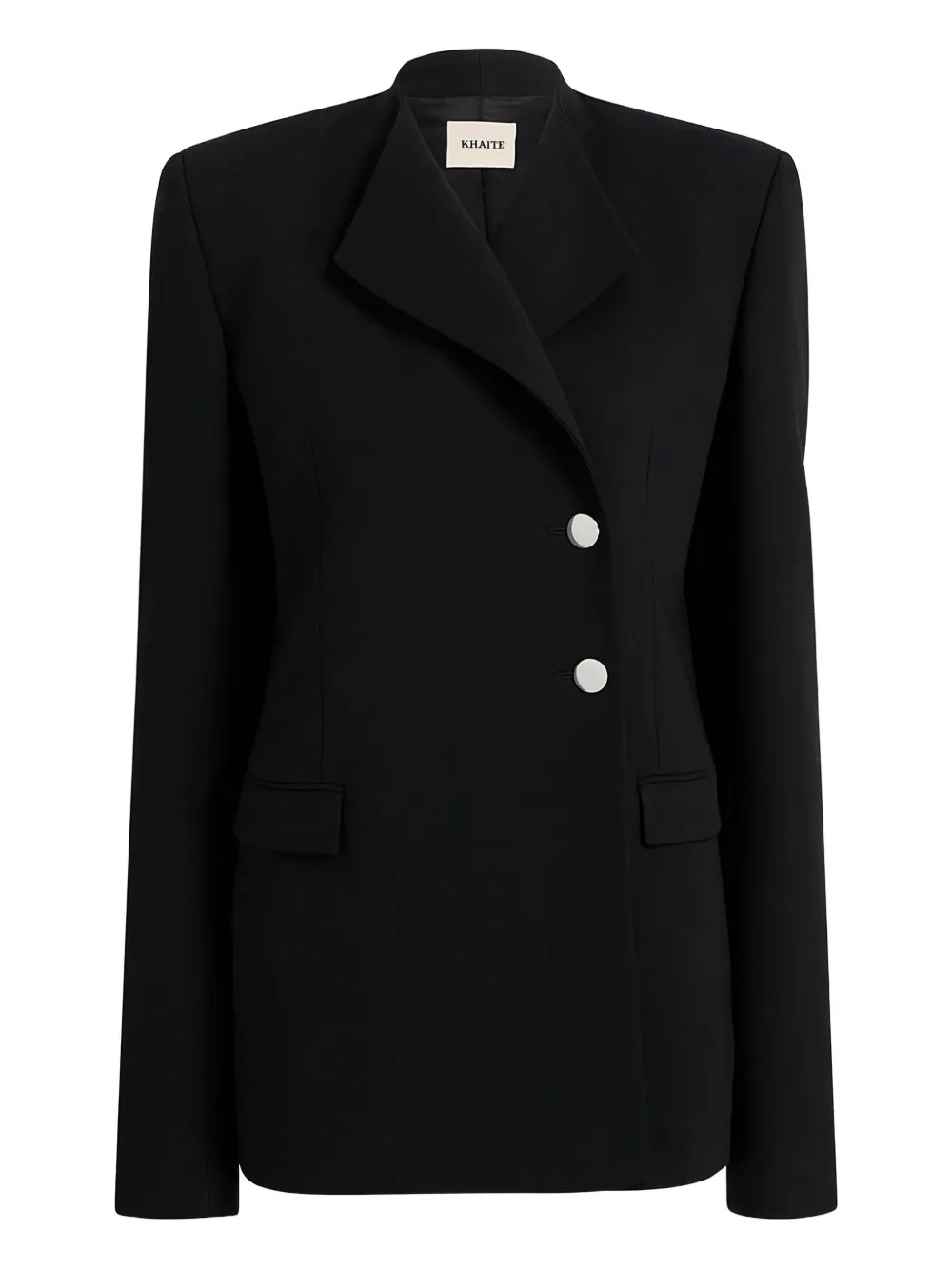 Пиджак на пуговицах KHAITE, черный
Пиджак на пуговицах KHAITE, черный