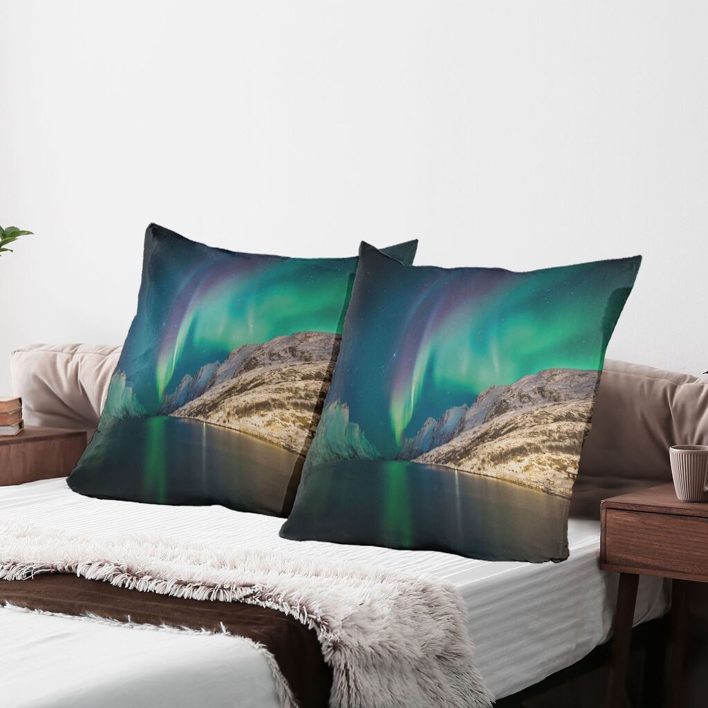 ABAKUHAUS Nature Чехлы для подушек, набор из 2 шт., Мистическое северное сияние над скалистыми холмами, магнитные полюса, панорама солнечного пространства, чехол для подушки с декоративным принтом, 80x80 см, нефритовый зеленый
ABAKUHAUS Nature Чехлы для подушек, набор из 2 шт., Мистическое северное сияние над скалистыми холмами, магнитные полюса, панорама солнечного пространства, чехол для подушки с декоративным принтом, 80x80 см, нефритовый зеленый