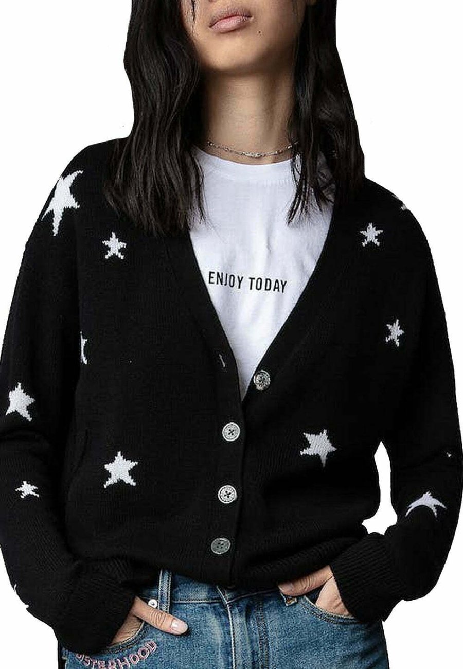 Кардиган Zadig & Voltaire MIRKA STARS , Nero/Black
Кардиган Zadig & Voltaire MIRKA STARS , Nero/Black