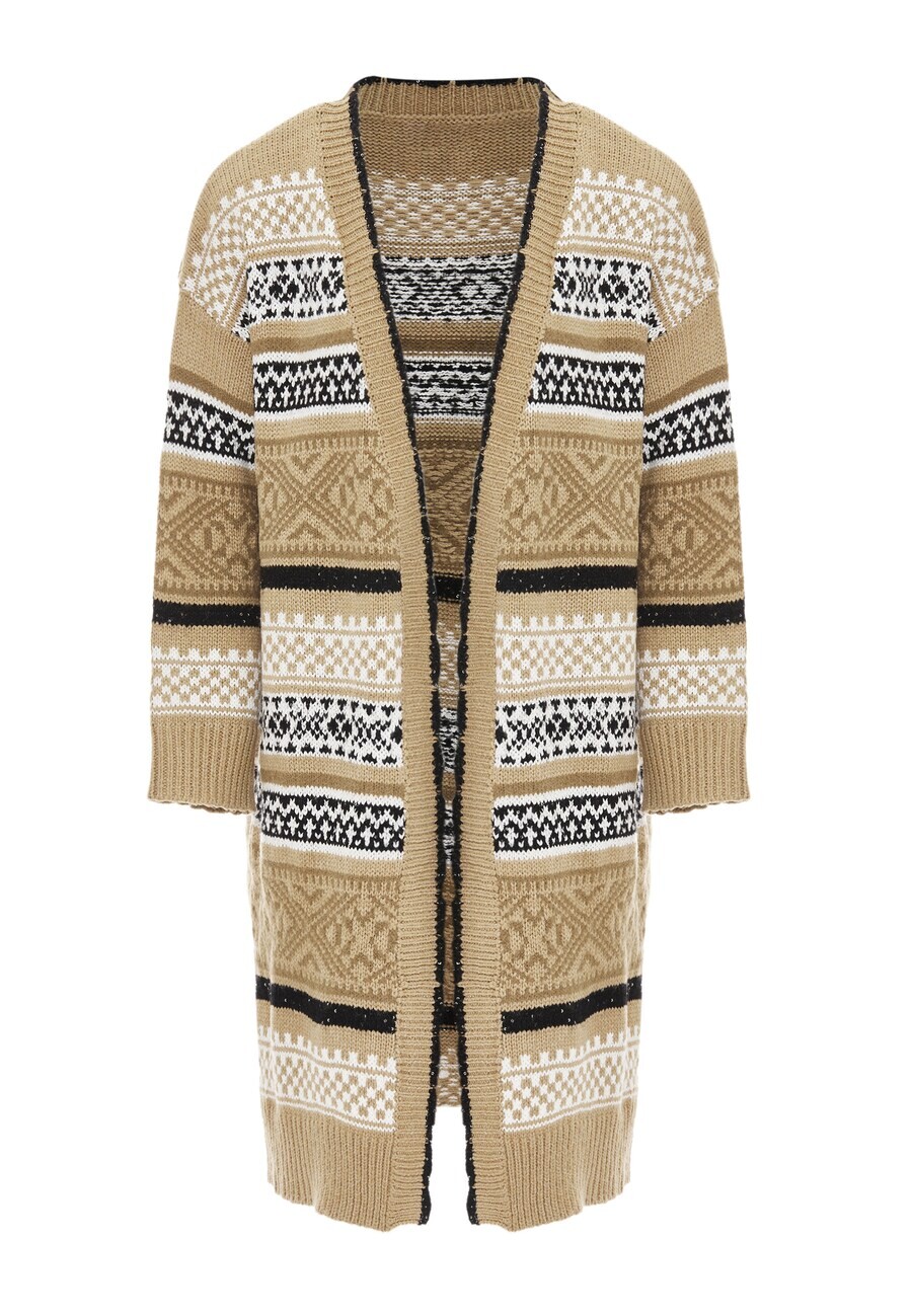 Вязаный кардиган Jalene Knit Cardigan, цвет beige/dark beige
Вязаный кардиган Jalene Knit Cardigan, цвет beige/dark beige