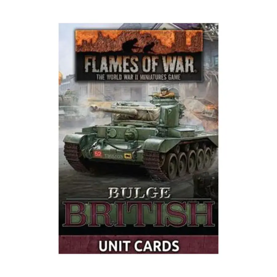 Выпуклость — карты британских отрядов, Flames of War - WWII - Core Rules & Assorted (4th Edition)
Выпуклость — карты британских отрядов, Flames of War - WWII - Core Rules & Assorted (4th Edition)