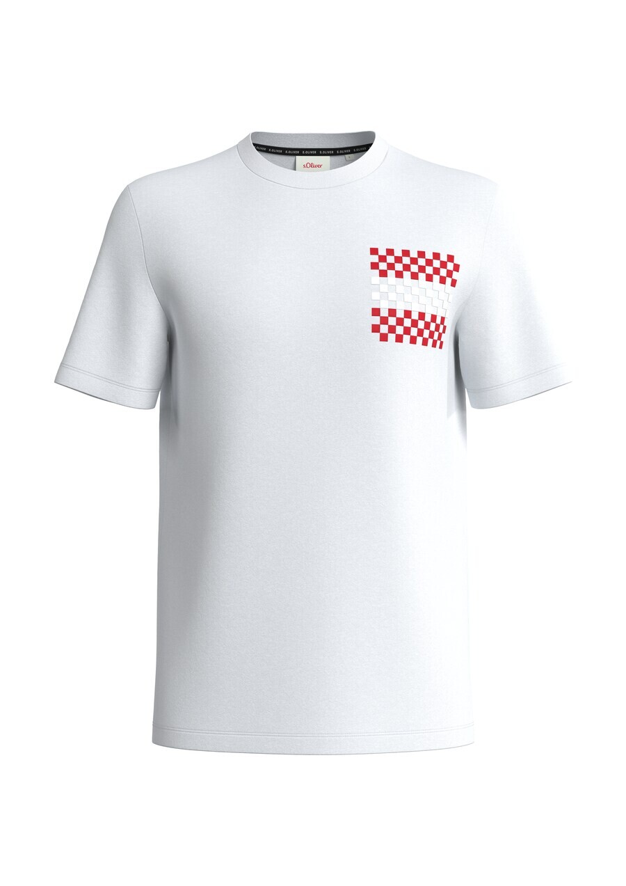 Классическая футболка s.Oliver Shirt, белый
Классическая футболка s.Oliver Shirt, белый