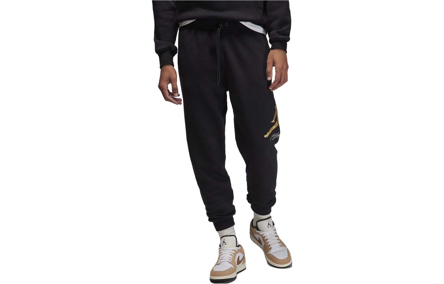 Трикотажные спортивные штаны мужские черные Jordan, черный
Трикотажные спортивные штаны мужские черные Jordan, черный