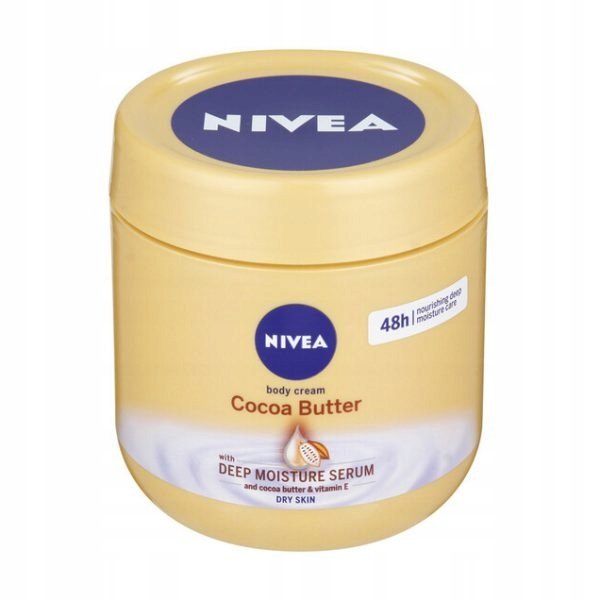 Nivea, Крем для тела с маслом какао, 400 мл
Nivea, Крем для тела с маслом какао, 400 мл
