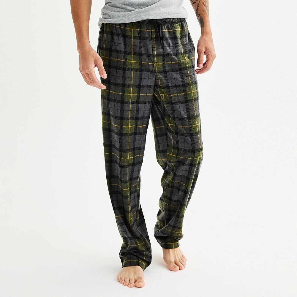 Мужские пижамные брюки из микрофлиса Sonoma Goods For Life, цвет Night Plaid Green
Мужские пижамные брюки из микрофлиса Sonoma Goods For Life, цвет Night Plaid Green