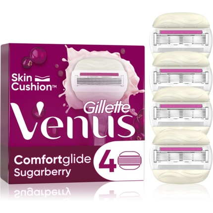 Сменные лезвия для бритвы Venus ComfortGlide Sugarberry — упаковка из 4 шт Gillette
Сменные лезвия для бритвы Venus ComfortGlide Sugarberry — упаковка из 4 шт Gillette