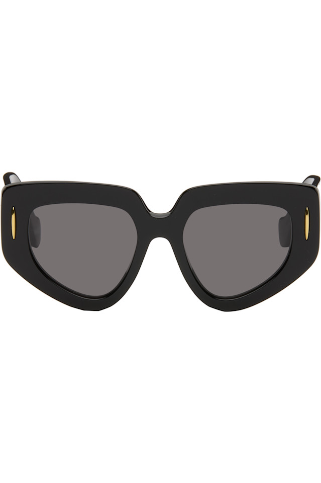 Маленькие солнцезащитные очки с экраном в виде бабочки Loewe, черный
Маленькие солнцезащитные очки с экраном в виде бабочки Loewe, черный