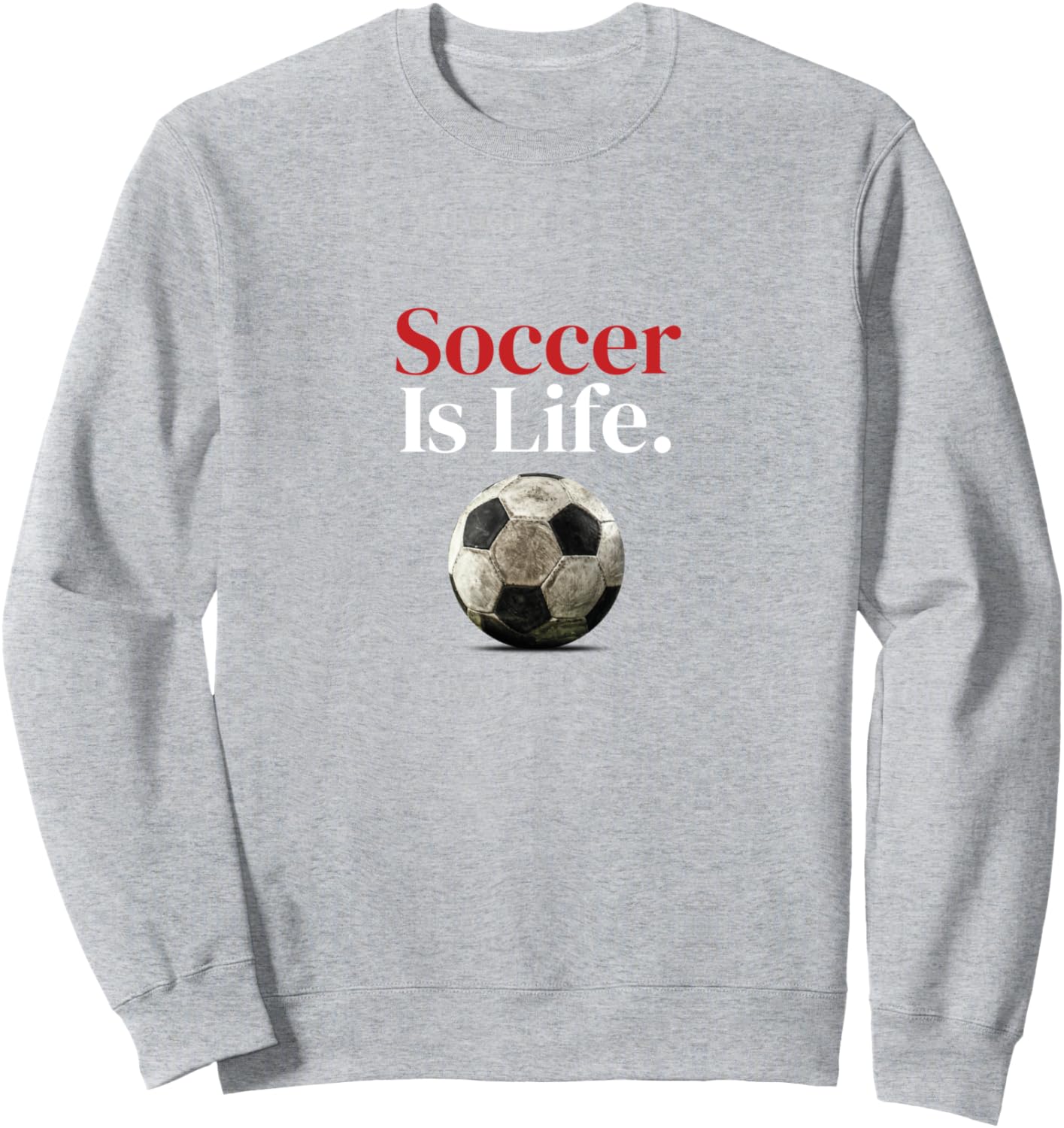 Футбол - это жизнь. Товары для футбольных болельщиков. Толстовка Soccerfans, серый
Футбол - это жизнь. Товары для футбольных болельщиков. Толстовка Soccerfans, серый