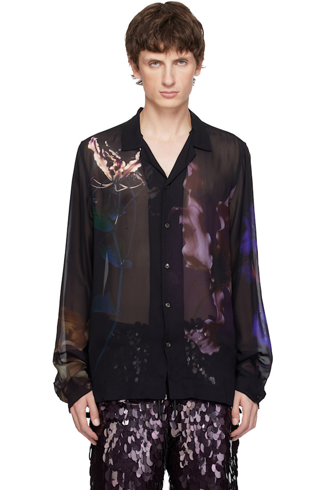 Dries Van Noten Рубашка с цветочным принтом
Dries Van Noten Рубашка с цветочным принтом