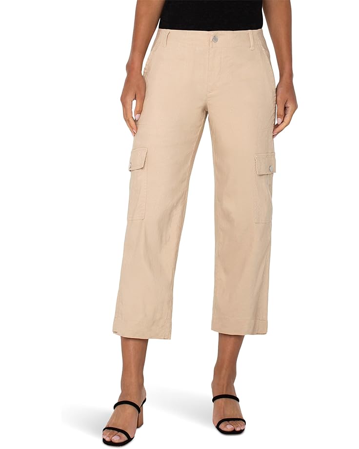Брюки Liverpool Los Angeles Mid-Rise Utility Crop with Tab Hem & Cargo Pockets Pants, цвет Hazelnut
Брюки Liverpool Los Angeles Mid-Rise Utility Crop with Tab Hem & Cargo Pockets Pants, цвет Hazelnut