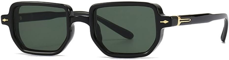 Солнцезащитные очки прямоугольной формы для женщин, защита от УФ-излучения UV400, ретро-градиент, солнцезащитные очки для мужчин с заклепками generic, Black Dark Green
Солнцезащитные очки прямоугольной формы для женщин, защита от УФ-излучения UV400, ретро-градиент, солнцезащитные очки для мужчин с заклепками generic, Black Dark Green