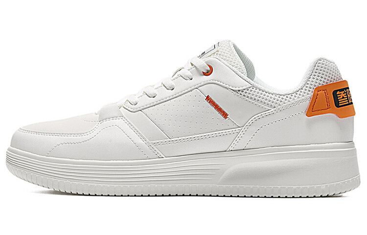 Кеды мужские, обувь для скейтбординга низкая белый/оранжевый 361°
Кеды мужские, обувь для скейтбординга низкая белый/оранжевый 361°