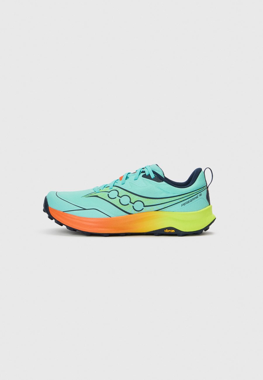 Кроссовки Saucony PEREGRINE 16, Splash/Citron/Turquoise
Кроссовки Saucony PEREGRINE 16, Splash/Citron/Turquoise