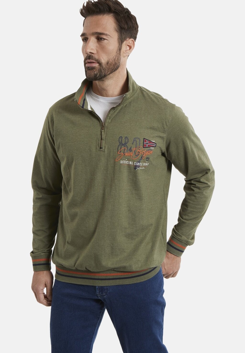 Джемпер THORBEN Jan Vanderstorm, хаки 
Джемпер THORBEN Jan Vanderstorm, хаки