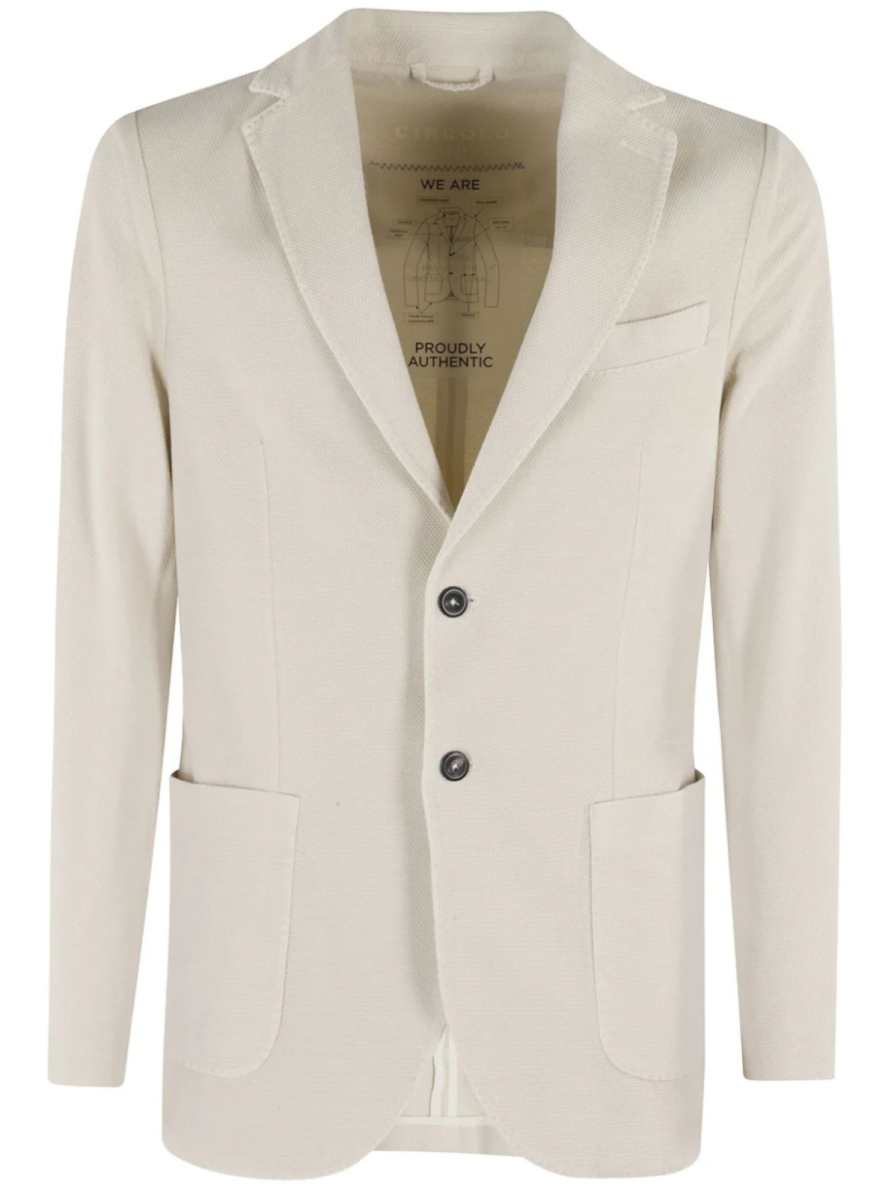 Пиджак с накладными карманами Circolo 1901, нейтральный
Пиджак с накладными карманами Circolo 1901, нейтральный