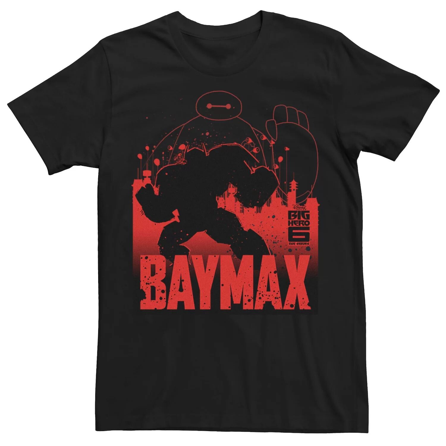 Мужская футболка с контуром Baymax из сериала Big Hero 6 Disney
Мужская футболка с контуром Baymax из сериала Big Hero 6 Disney