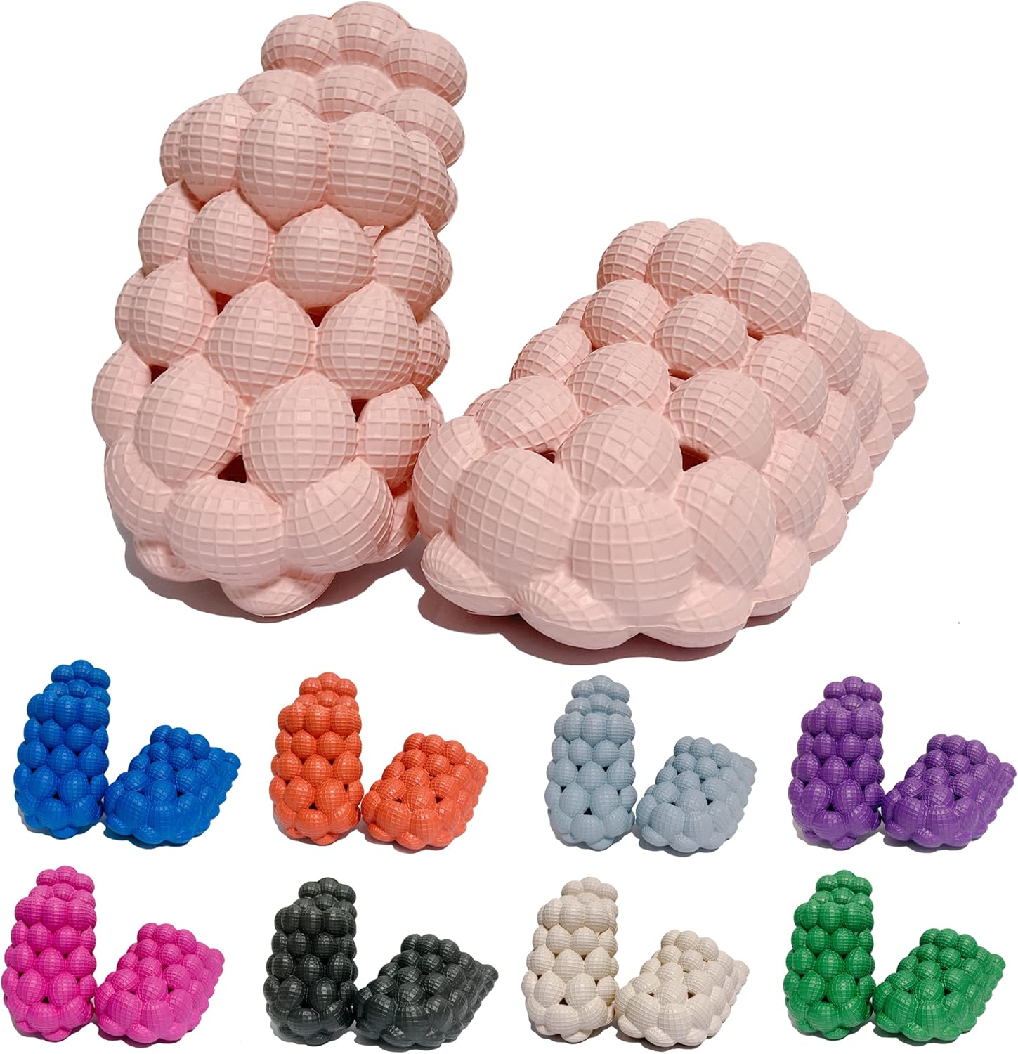 Забавные шлепанцы с пузырьками из личи, мужские и женские Aulunrux, розовый
Забавные шлепанцы с пузырьками из личи, мужские и женские Aulunrux, розовый