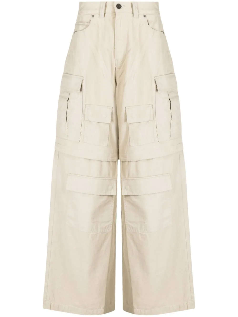 Широкие брюки карго AMBUSH, нейтральный
Широкие брюки карго AMBUSH, нейтральный