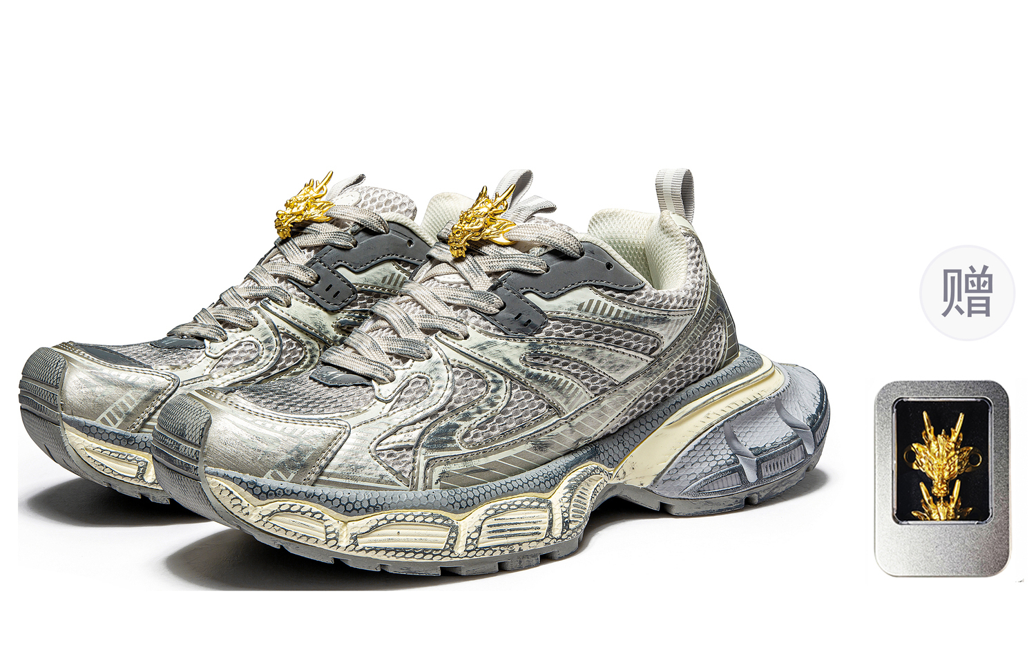 FINEPLAN Антискользящие и износостойкие массивные кроссовки на платформе унисекс светло-серый — светло-бежевый (состаренный эффект), цвет Light Beige (Distressed)
FINEPLAN Антискользящие и износостойкие массивные кроссовки на платформе унисекс светло-серый — светло-бежевый (состаренный эффект), цвет Light Beige (Distressed)