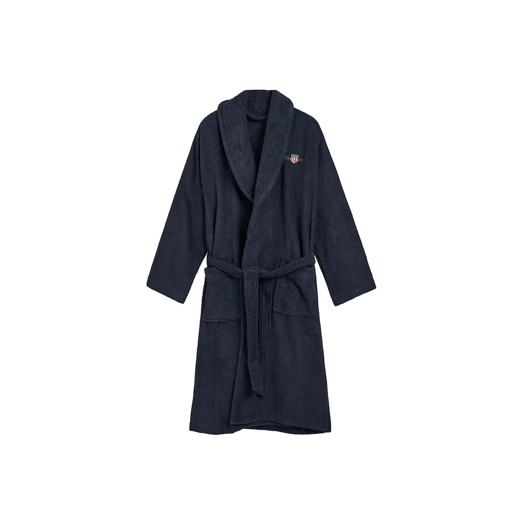 Халат ARCHIVE SHIELD TERRY ROBE Gant, темно-синий
Халат ARCHIVE SHIELD TERRY ROBE Gant, темно-синий