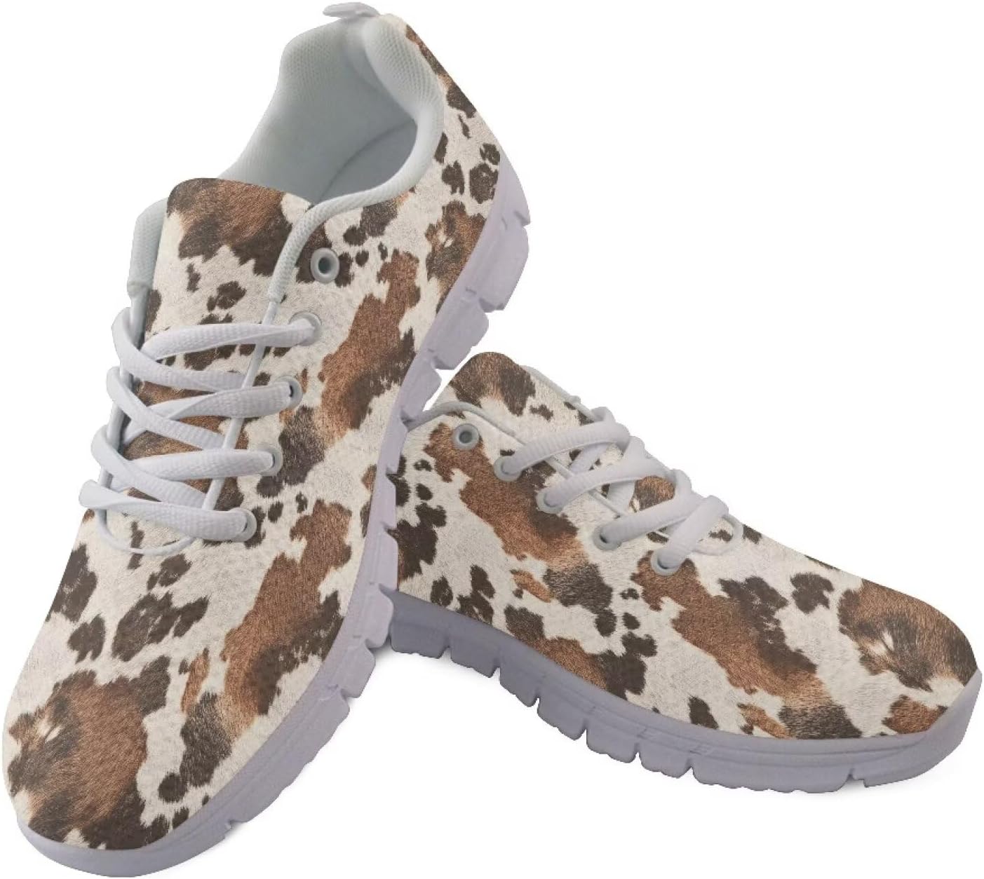 Кроссовки POLERO Camo для бега и прогулок для мужчин и женщин с шнуровкой, легкие, размеры US5-12, Brown Cow Print
Кроссовки POLERO Camo для бега и прогулок для мужчин и женщин с шнуровкой, легкие, размеры US5-12, Brown Cow Print
