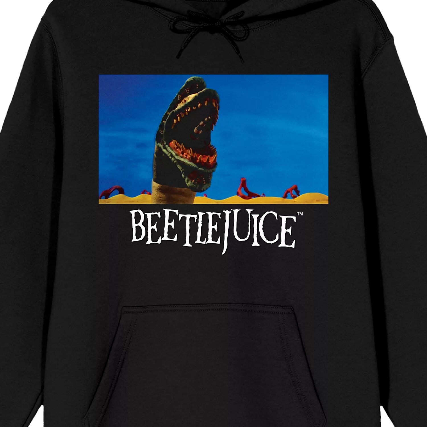 Мужская толстовка с капюшоном Beetlejuice Sandworm Licensed Character
Мужская толстовка с капюшоном Beetlejuice Sandworm Licensed Character