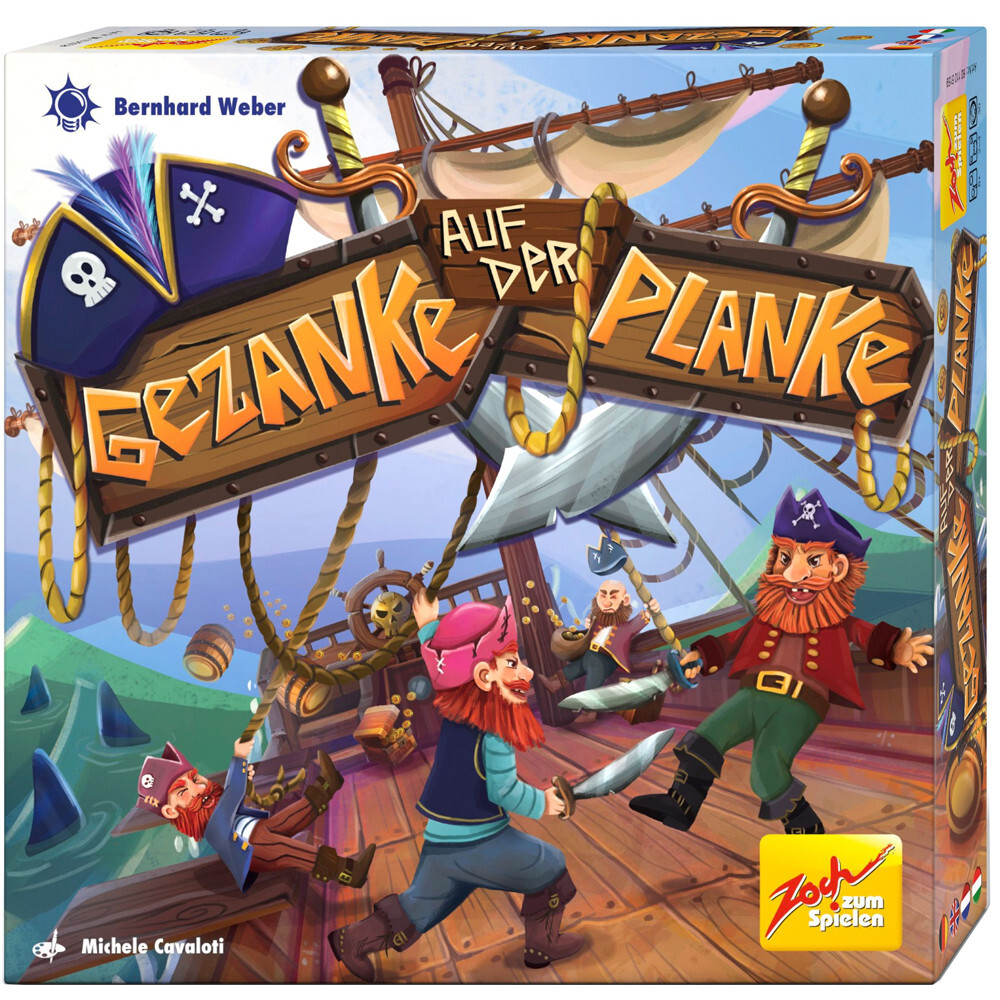 Настольная игра Zoch Verlag Gezanke auf der Planke (Bickering on the Plank)
Настольная игра Zoch Verlag Gezanke auf der Planke (Bickering on the Plank)
