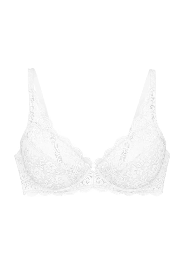 Бюстгальтер на косточках Amourette кружево Triumph, белый
Бюстгальтер на косточках Amourette кружево Triumph, белый