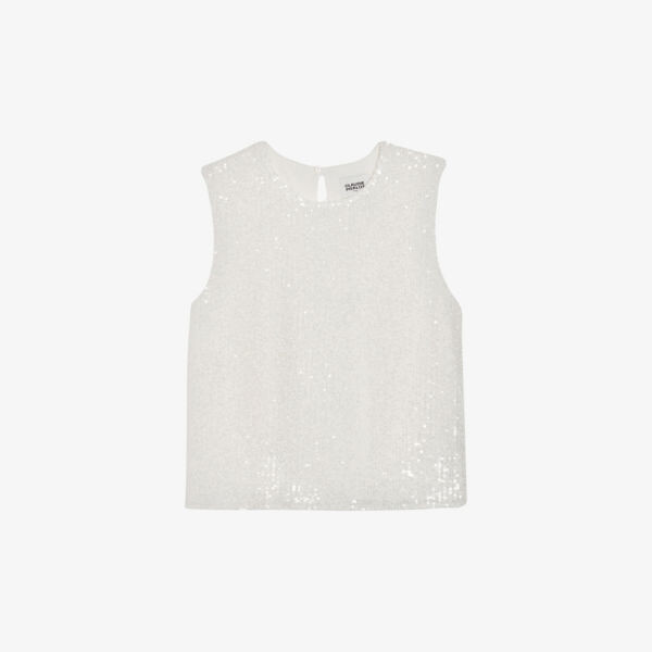 Топ с открытой спиной и пайетками из эластичной ткани Claudie Pierlot, цвет naturels
Топ с открытой спиной и пайетками из эластичной ткани Claudie Pierlot, цвет naturels