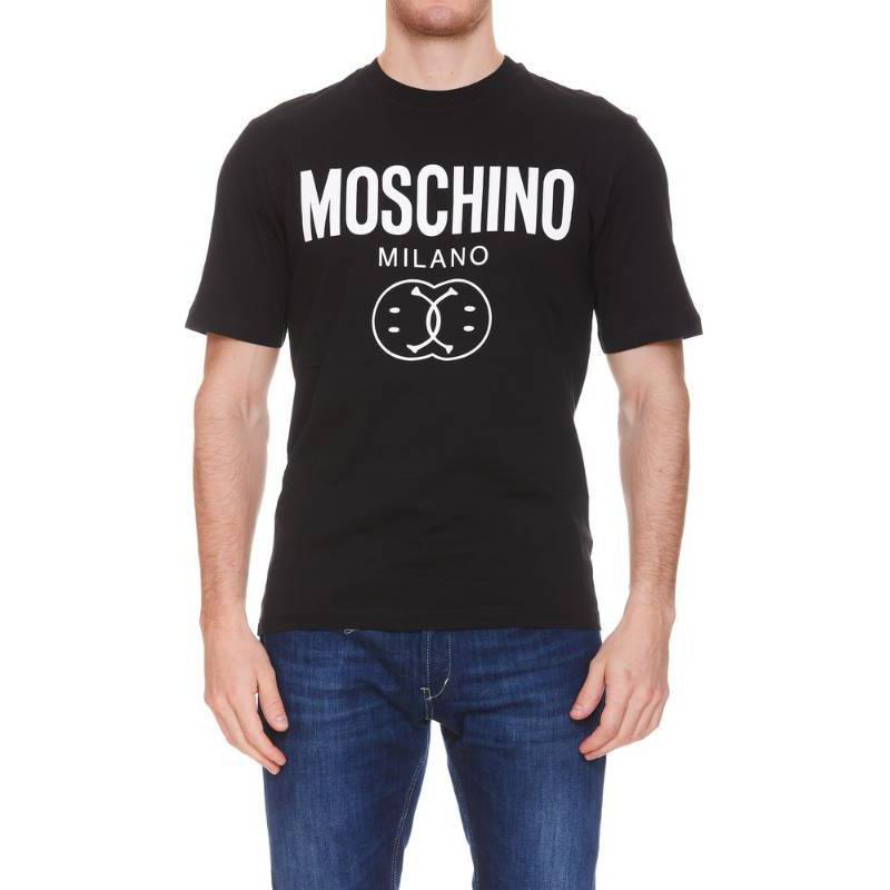 Футболка с логотипом MOSCHINO, черная
Футболка с логотипом MOSCHINO, черная