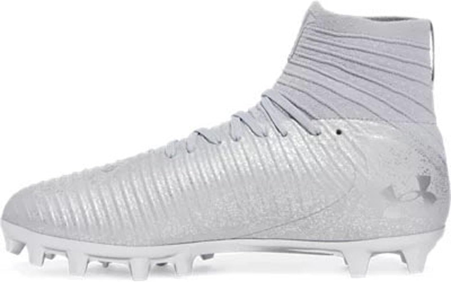Under Armour мужские Highlight 2 MC Knit футбольные бутсы - стелька High-Rebound SuperFoam, Metallic Silver (099)
Under Armour мужские Highlight 2 MC Knit футбольные бутсы - стелька High-Rebound SuperFoam, Metallic Silver (099)