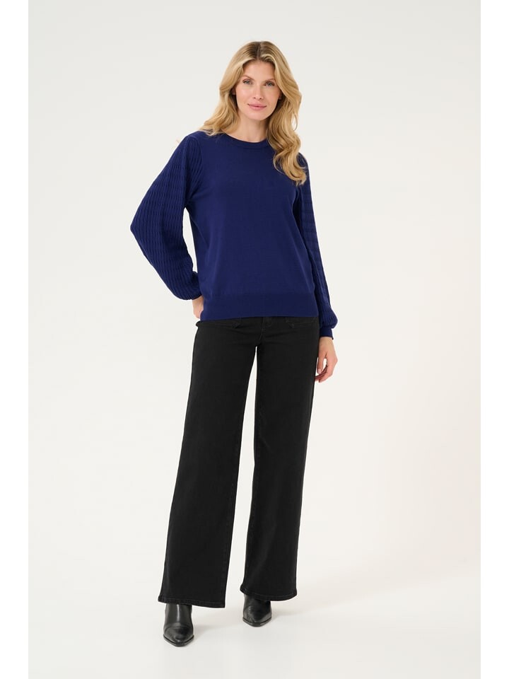 Пуловер Kaffe, темно-синий
Пуловер Kaffe, темно-синий