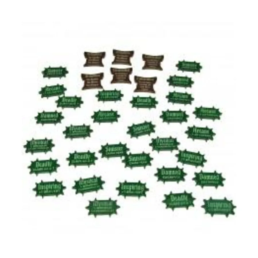 Жетоны таинственной местности, Warhammer - Age of Sigmar Accessories (Litko Aerosystems)
Жетоны таинственной местности, Warhammer - Age of Sigmar Accessories (Litko Aerosystems)