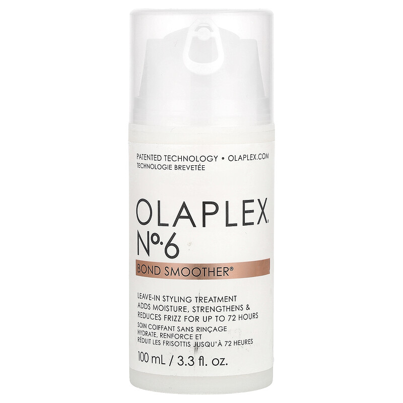 Olaplex, № 6 Bond Smoother, несмываемое средство для укладки волос, 100 мл (3,3 жидк. унц.)
Olaplex, № 6 Bond Smoother, несмываемое средство для укладки волос, 100 мл (3,3 жидк. унц.)