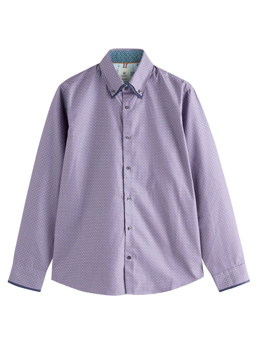 Рубашка на пуговицах классического кроя Next, цвет Lilac/Blackberry
Рубашка на пуговицах классического кроя Next, цвет Lilac/Blackberry