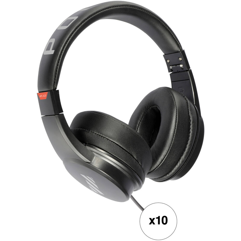 Комплект студийных мониторных наушников Polsen HPC-A20 закрытого типа (10 шт.)
Комплект студийных мониторных наушников Polsen HPC-A20 закрытого типа (10 шт.)