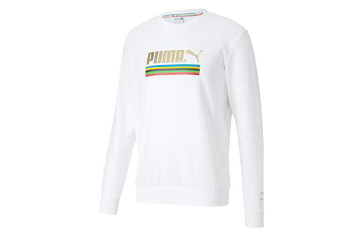 Толстовка мужская белая Puma, белый 
Толстовка мужская белая Puma, белый