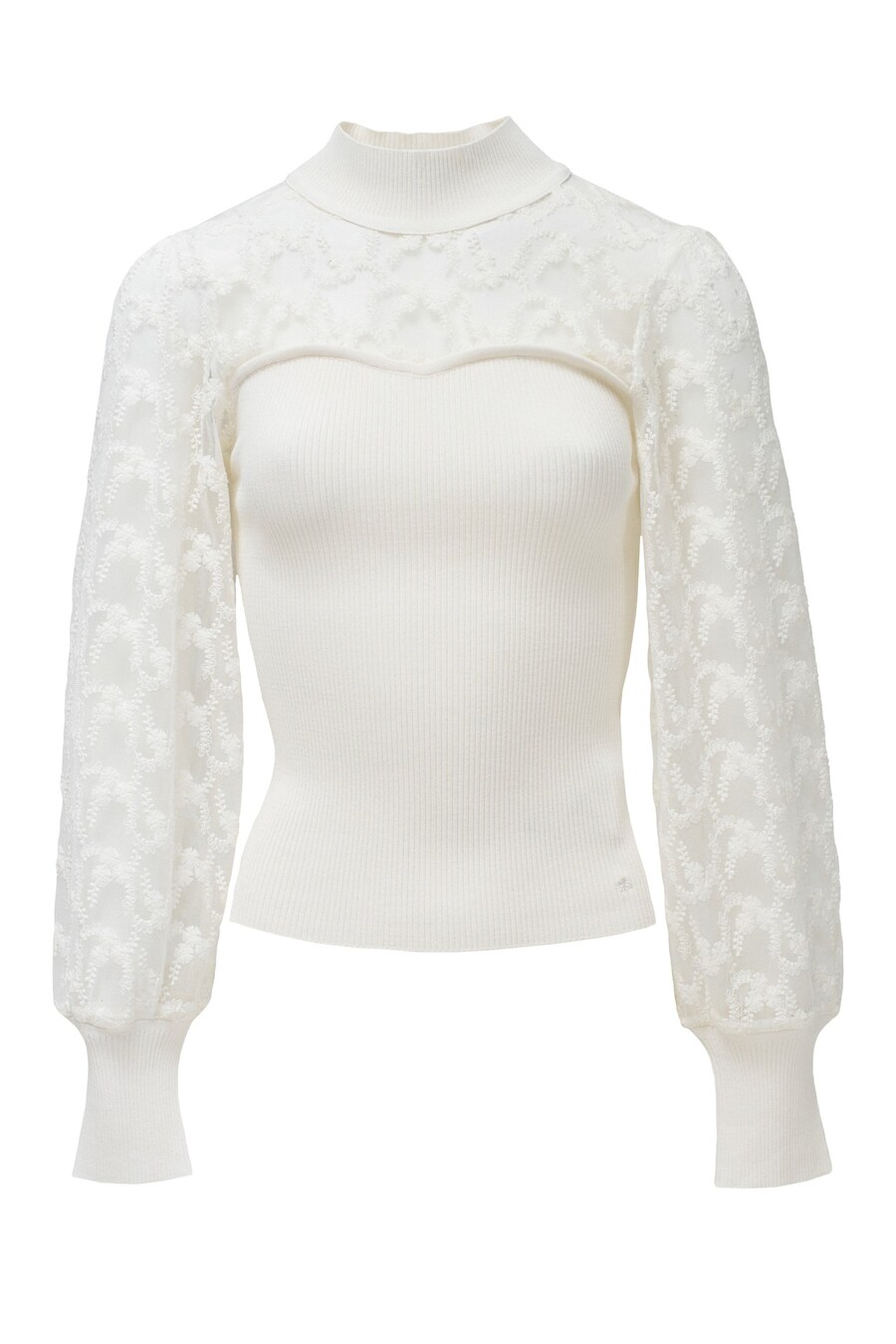 Свитер Salsa Jeans Kragen, белый 
Свитер Salsa Jeans Kragen, белый