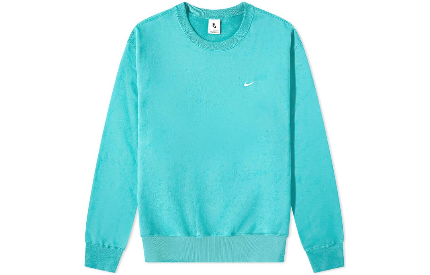 Флисовый свитер с круглым вырезом Solo Swoosh Nike, синий
Флисовый свитер с круглым вырезом Solo Swoosh Nike, синий