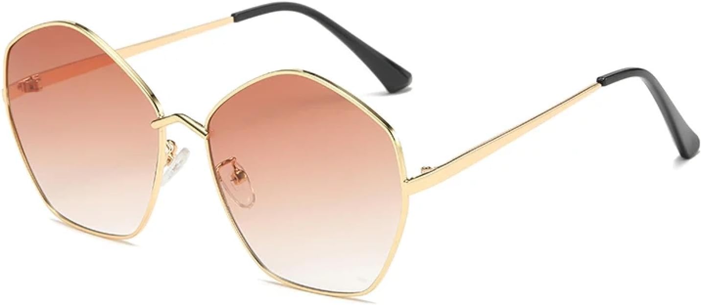 Модные солнцезащитные очки неправильной формы с многоугольными линзами, ретро-очки из металла, минималистичные солнцезащитные очки для женщин TKKTLLT, Gold Gradient Brown
Модные солнцезащитные очки неправильной формы с многоугольными линзами, ретро-очки из металла, минималистичные солнцезащитные очки для женщин TKKTLLT, Gold Gradient Brown