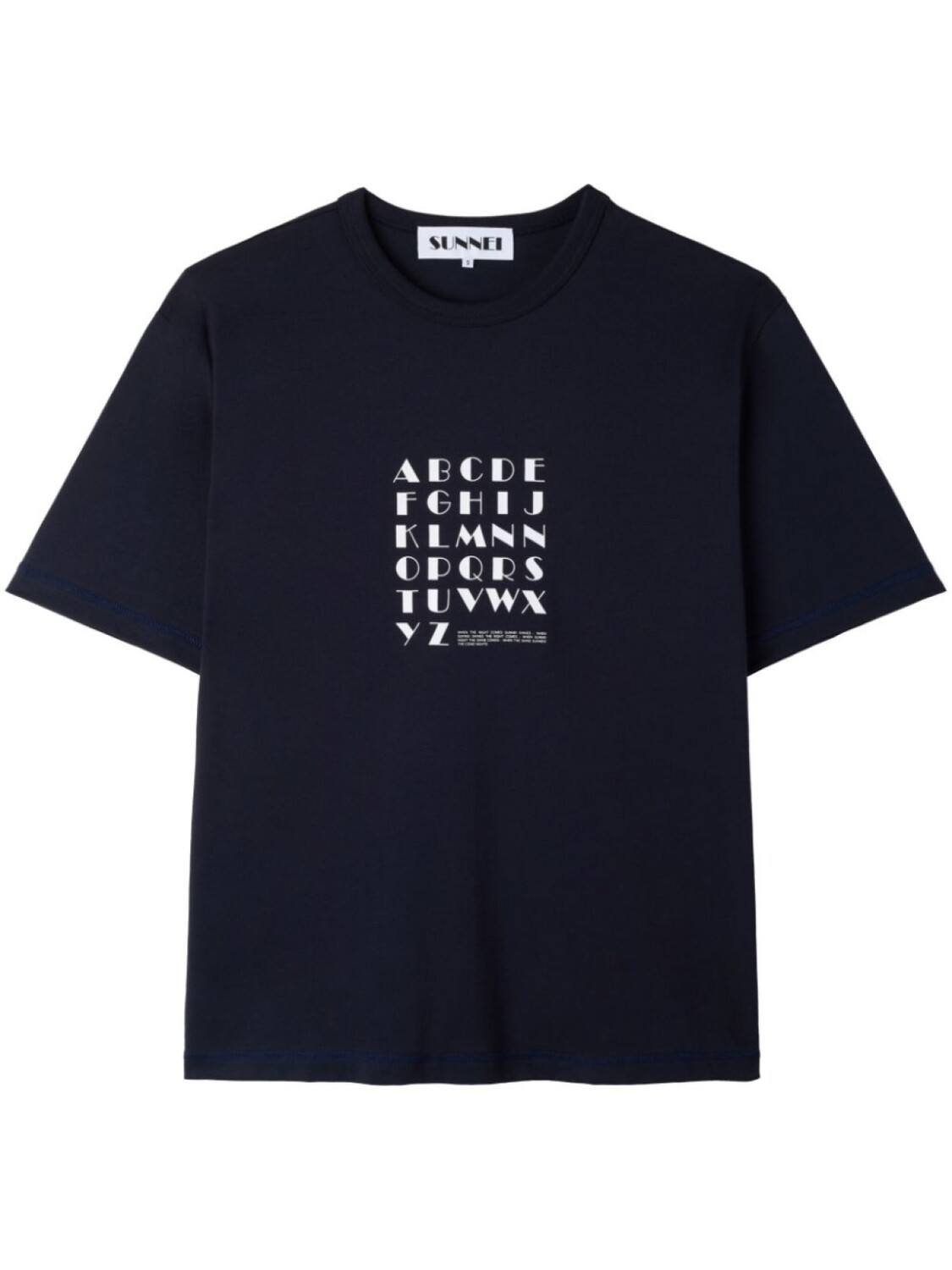 Футболка с графическим принтом Sunnei, синий
Футболка с графическим принтом Sunnei, синий