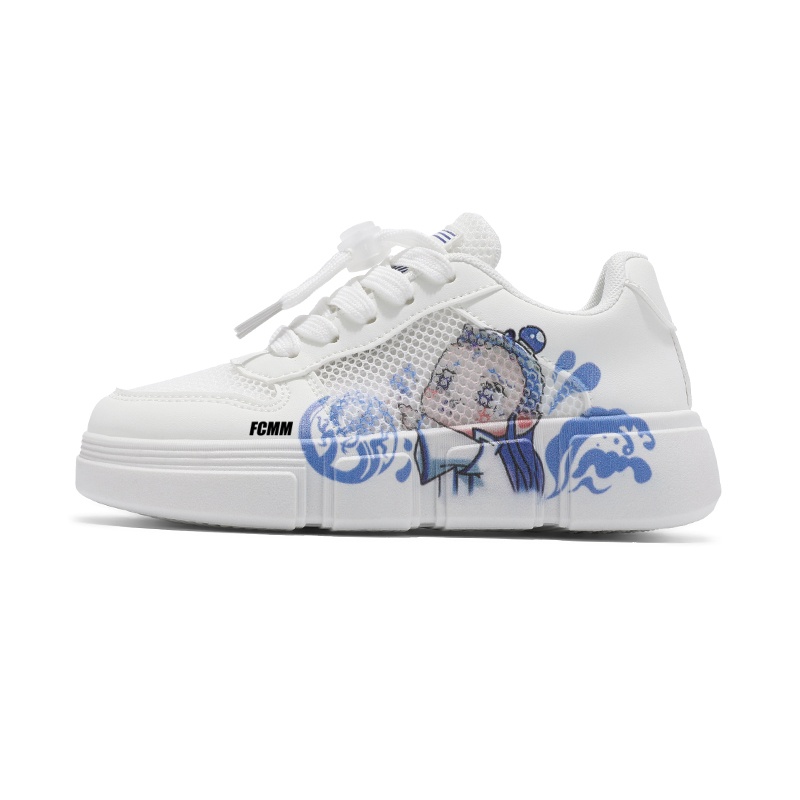 Противоскользящие и дышащие детские кроссовки для скейтбординга FCMM, синий
Противоскользящие и дышащие детские кроссовки для скейтбординга FCMM, синий