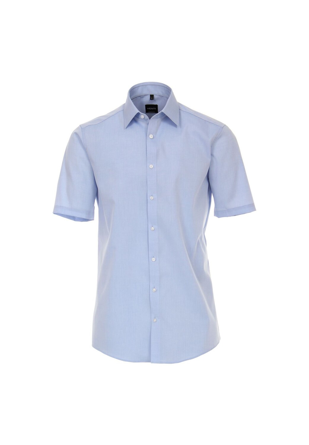 Мужская деловая рубашка с короткими рукавами, однотонная, современного кроя Venti, светло-синий
Мужская деловая рубашка с короткими рукавами, однотонная, современного кроя Venti, светло-синий