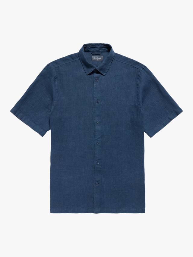 Сорочка Somerton с короткими рукавами из льна Oliver Sweeney, Navy
Сорочка Somerton с короткими рукавами из льна Oliver Sweeney, Navy