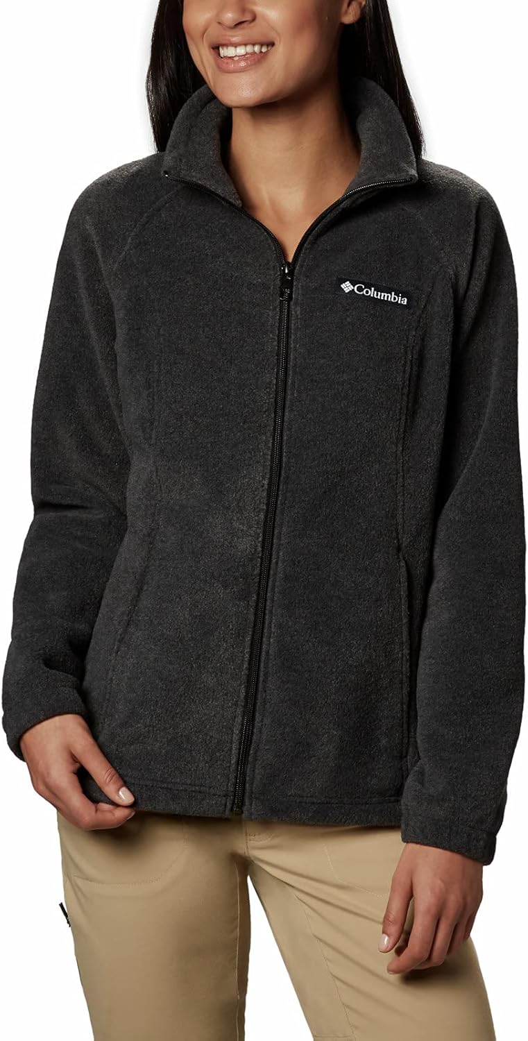 Columbia Women's Benton Springs Full Zip, Charcoal Heather
Columbia Women's Benton Springs Full Zip, Charcoal Heather